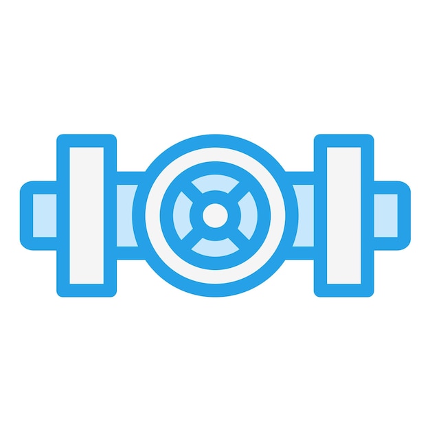 Ilustración del diseño del icono vectorial del obturador