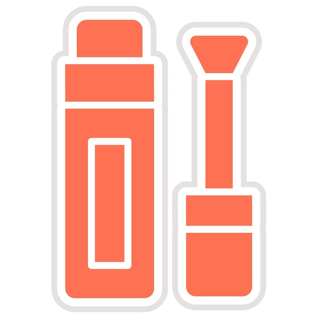 Ilustración del diseño del icono vectorial del ocultador