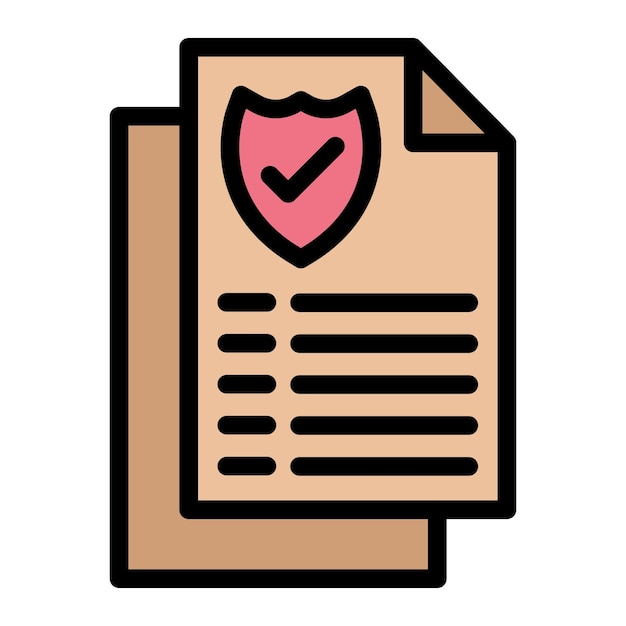 Ilustración del diseño del icono vectorial de la página