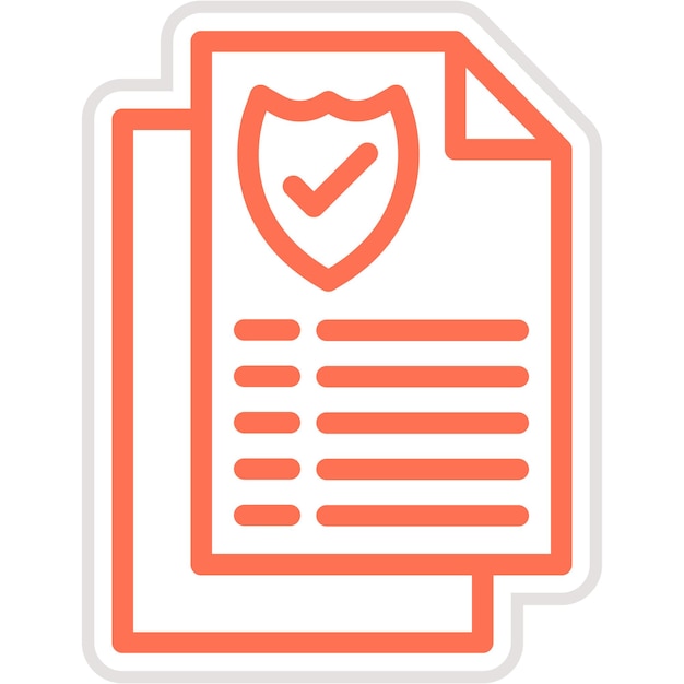 Ilustración del diseño del icono vectorial de la página