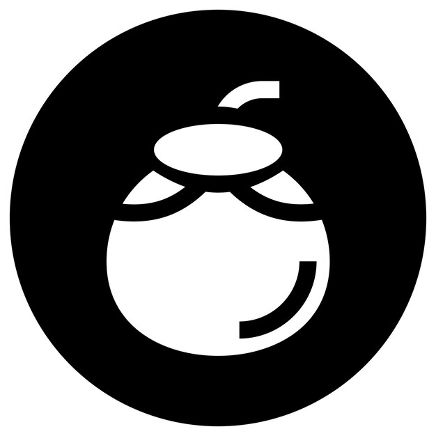 Ilustración del diseño del icono vectorial de Palmyra