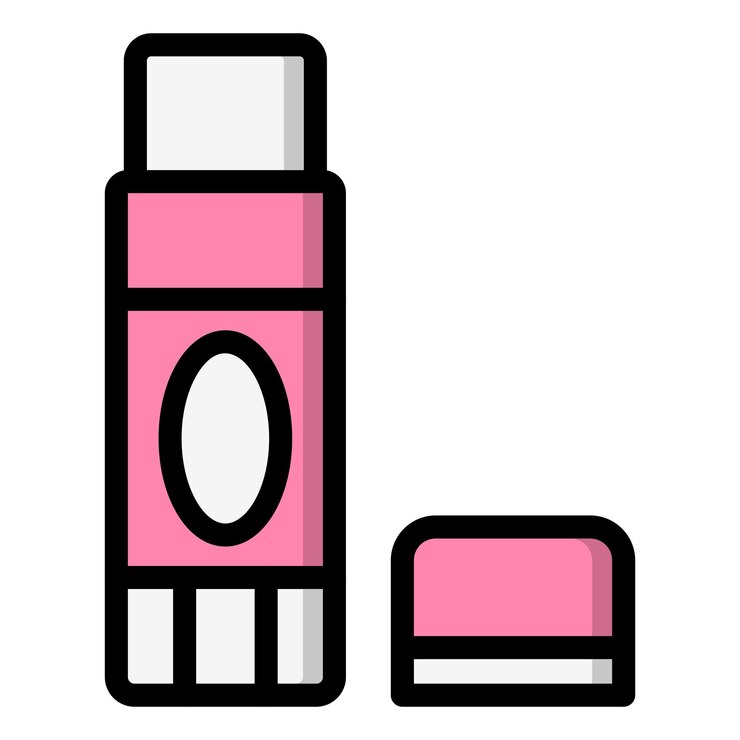 Vector ilustración del diseño del icono vectorial del palo de pegamento