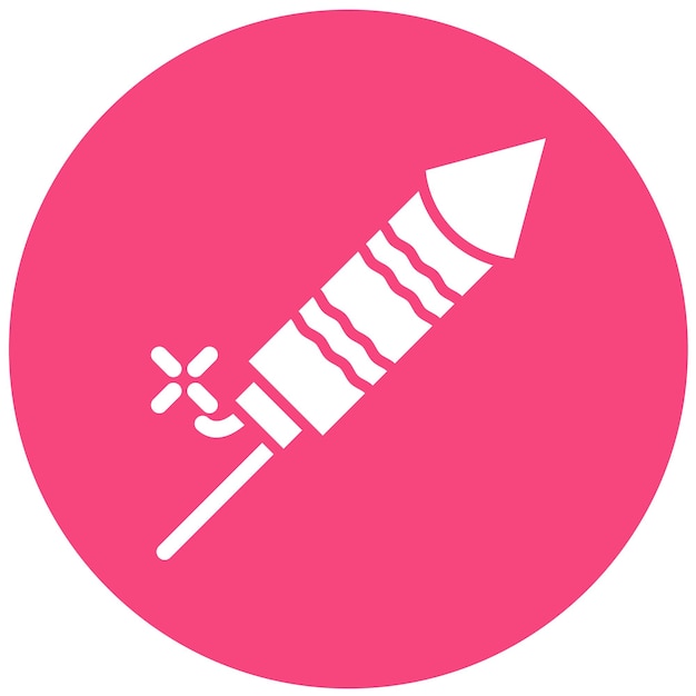 Ilustración del diseño del icono vectorial de Petards