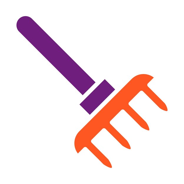 Ilustración del diseño del icono vectorial de Pitchfork