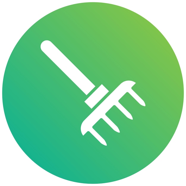 Ilustración del diseño del icono vectorial de Pitchfork