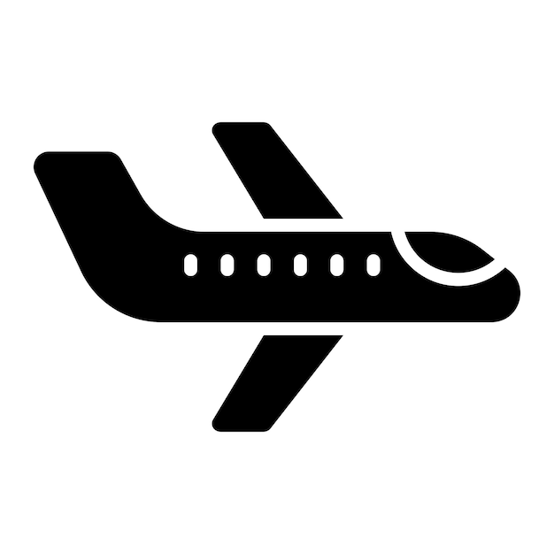 Ilustración del diseño del icono vectorial del plano