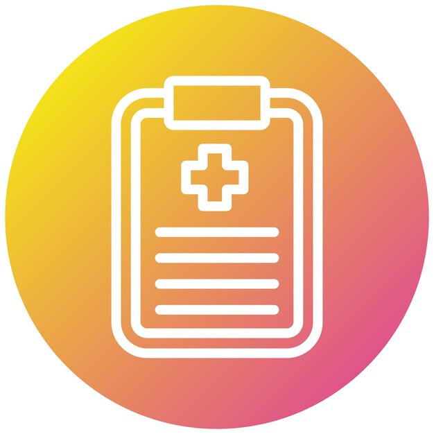 Ilustración del diseño del icono vectorial del portapapeles