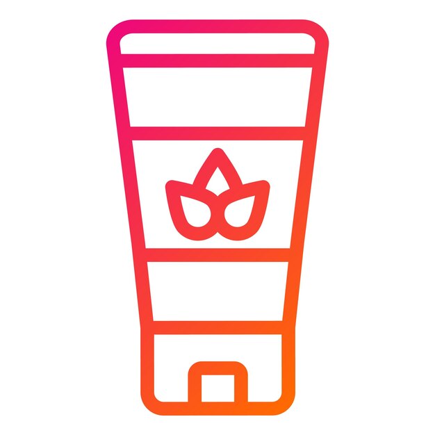 Ilustración del diseño del icono vectorial del producto orgánico