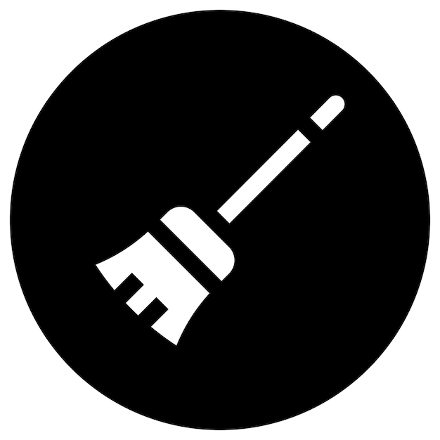 Ilustración del diseño del icono vectorial del pulverizador de plumas