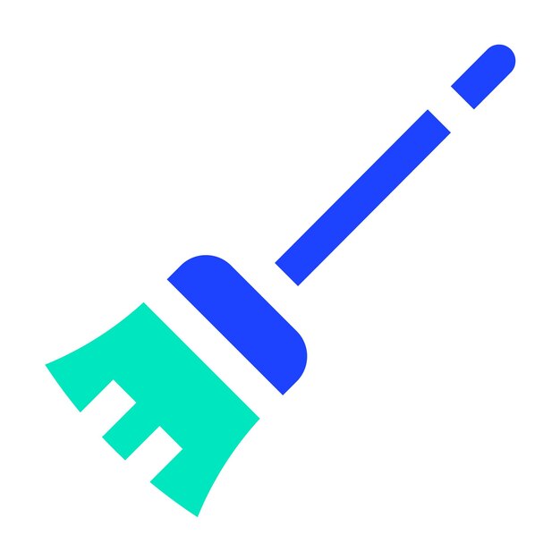 Ilustración del diseño del icono vectorial del pulverizador de plumas