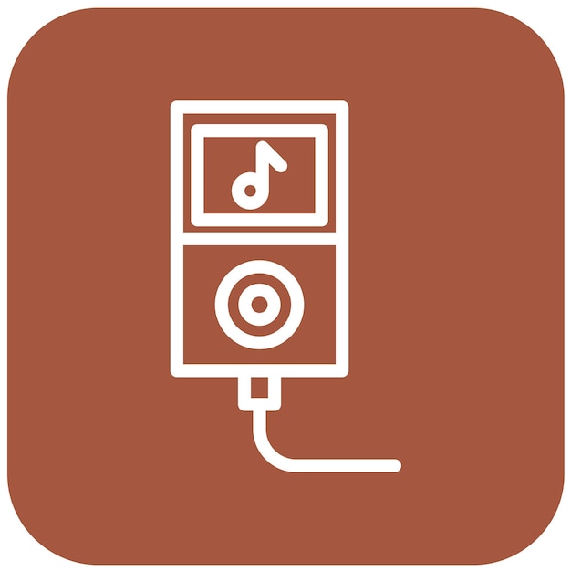 Ilustración del diseño del icono vectorial de Quaver