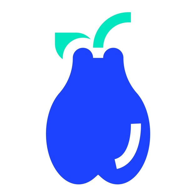 Ilustración del diseño del icono vectorial de Quince