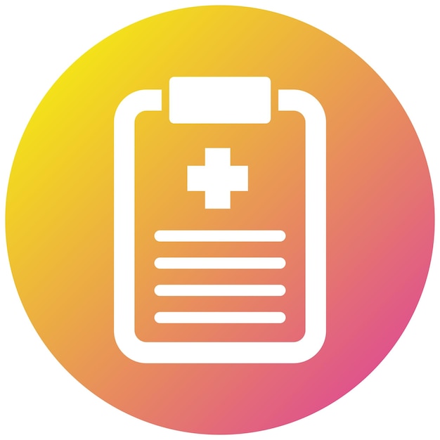 Ilustración del diseño del icono vectorial de la receta