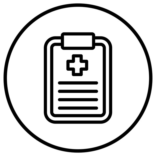 Ilustración del diseño del icono vectorial de la receta