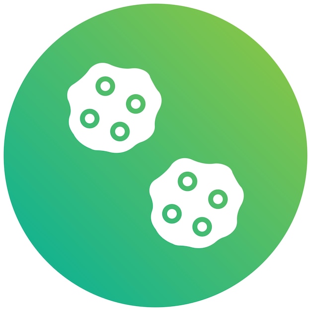 Ilustración del diseño del icono vectorial de roca