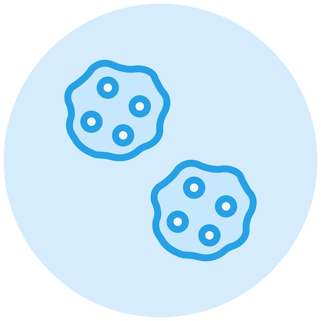 Ilustración del diseño del icono vectorial de roca