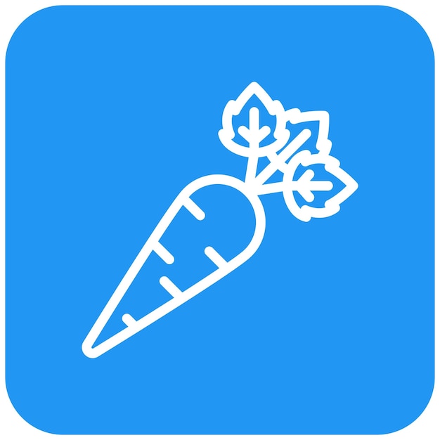 Ilustración del diseño del icono vectorial rojizo