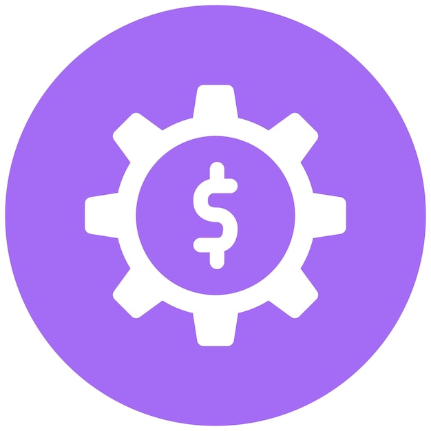 Ilustración del diseño del icono vectorial de la rueda del conejo