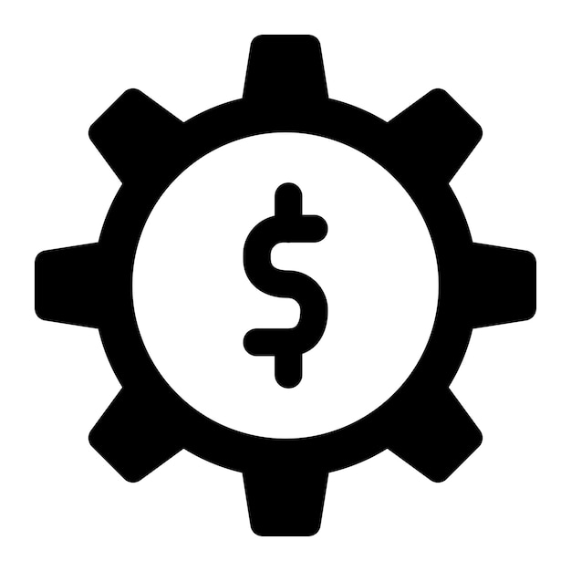 Ilustración del diseño del icono vectorial de la rueda del conejo