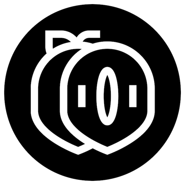 Ilustración del diseño del icono vectorial de Sapodilla