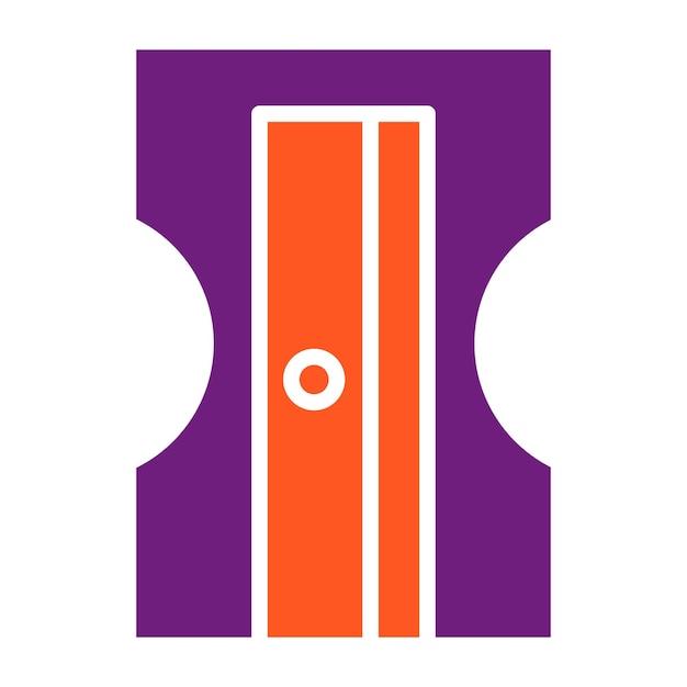 Ilustración del diseño del icono vectorial de Sharpner