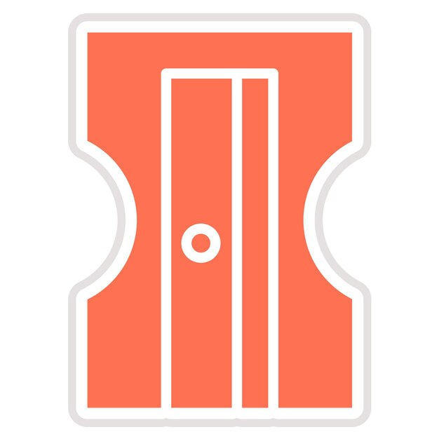 Ilustración del diseño del icono vectorial de Sharpner