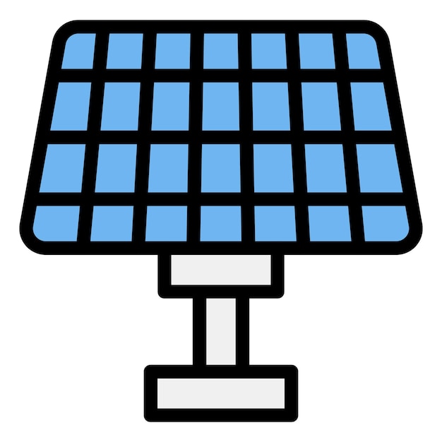 Ilustración del diseño del icono vectorial del sistema solar