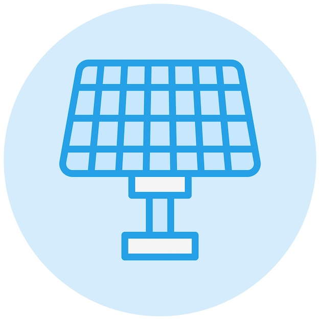 Ilustración del diseño del icono vectorial del sistema solar
