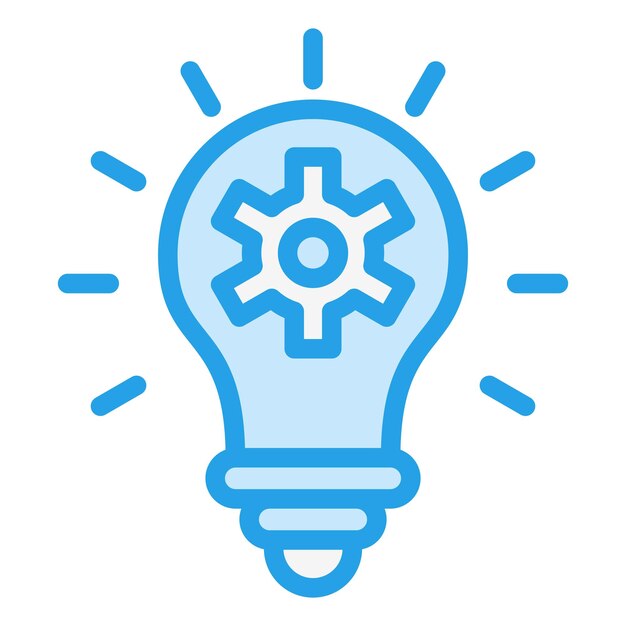 Ilustración del diseño del icono vectorial de la solución