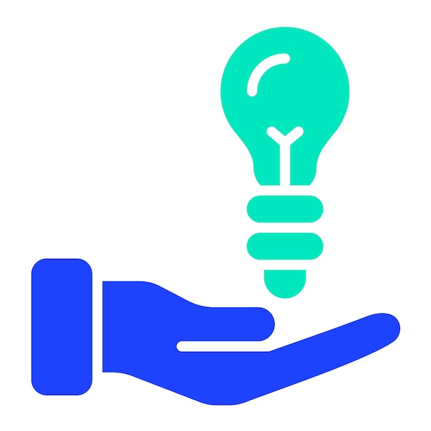 Ilustración del diseño del icono vectorial de la solución