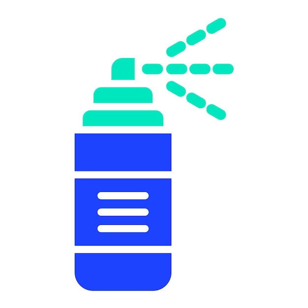 Ilustración del diseño del icono vectorial de spray de pintura