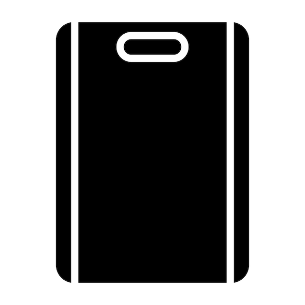 Ilustración del diseño del icono vectorial de la tabla de corte