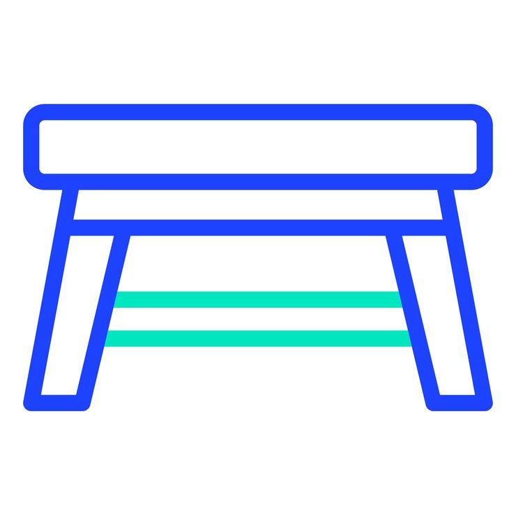 Vector ilustración del diseño del icono vectorial de la tabla