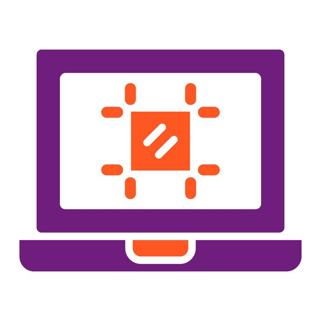 Ilustración del diseño del icono vectorial del tablero de arte