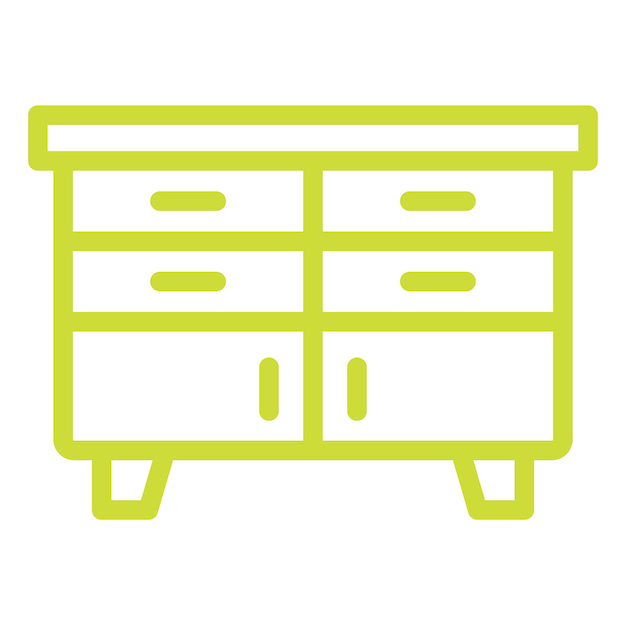Ilustración del diseño del icono vectorial del tablero lateral