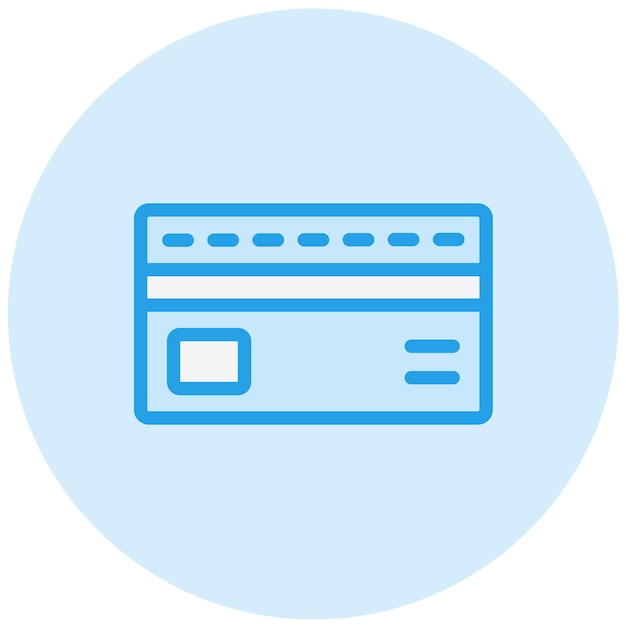 Ilustración del diseño del icono vectorial de la tarjeta