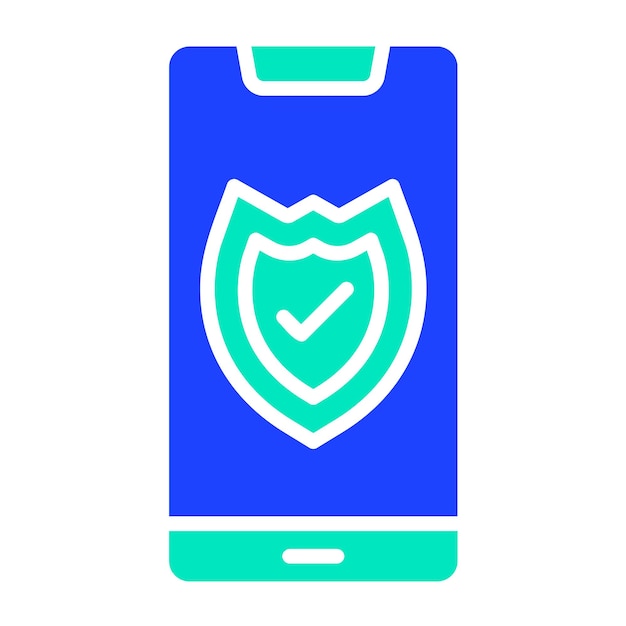 Ilustración del diseño del icono vectorial del teléfono inteligente