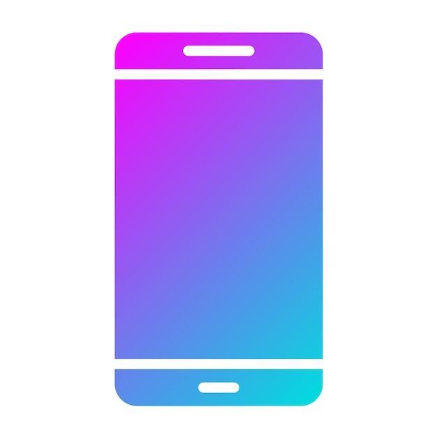 Ilustración del diseño del icono vectorial del teléfono inteligente