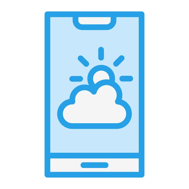 Ilustración del diseño del icono vectorial del tiempo