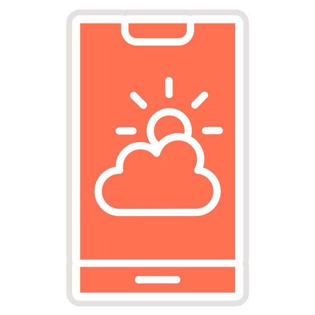 Ilustración del diseño del icono vectorial del tiempo