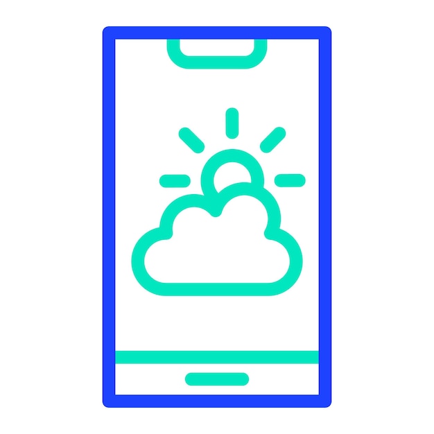 Ilustración del diseño del icono vectorial del tiempo