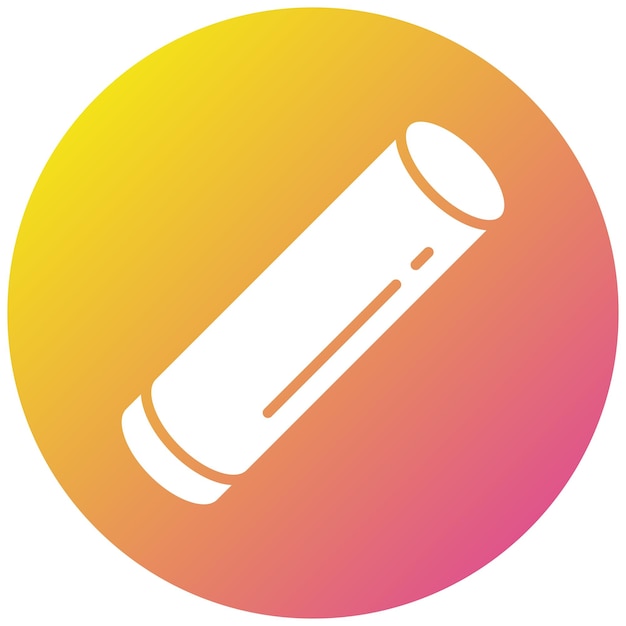 Ilustración del diseño del icono vectorial de tiza