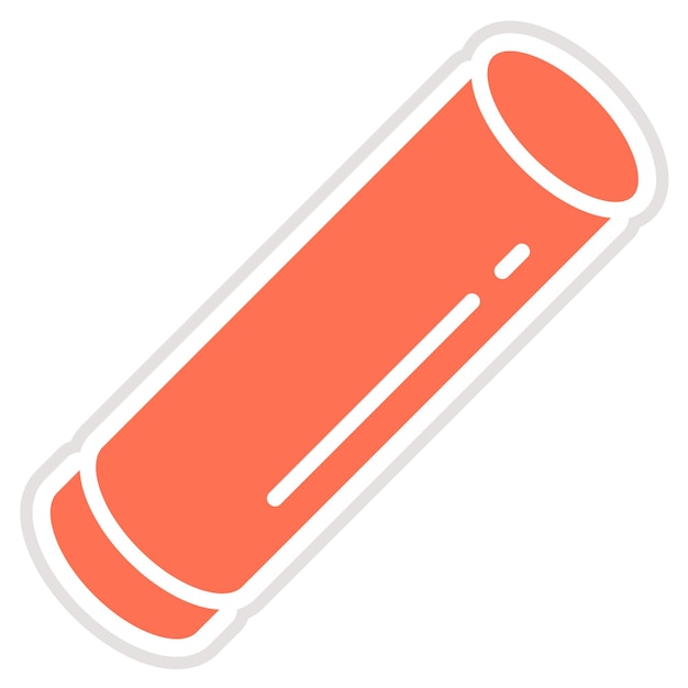 Ilustración del diseño del icono vectorial de tiza