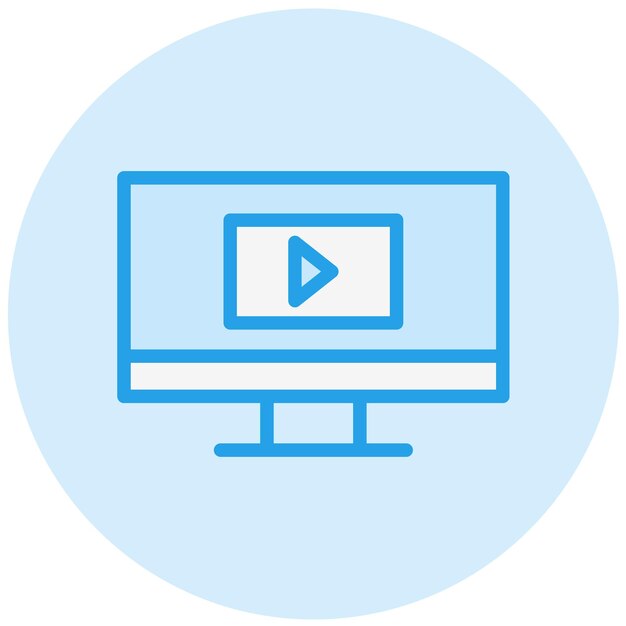 Ilustración del diseño del icono vectorial de transmisión