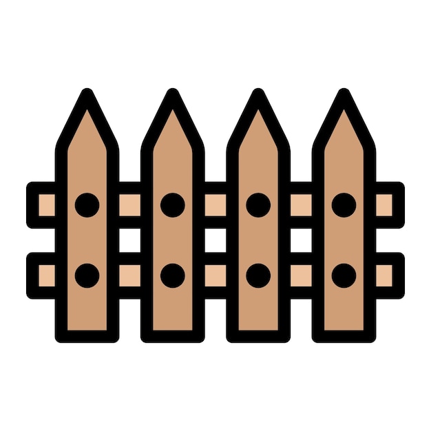 Ilustración del diseño del icono vectorial de la valla