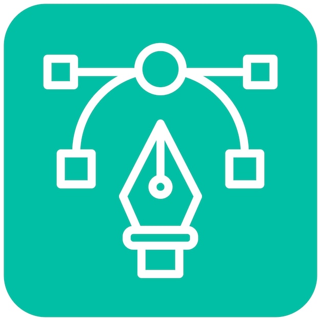 Ilustración del diseño del icono vectorial vectorial