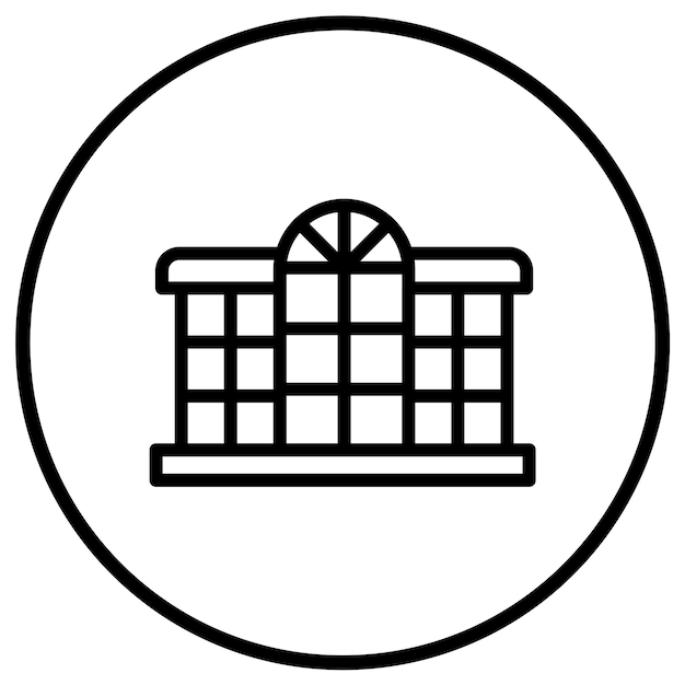 Ilustración del diseño del icono vectorial de la ventana