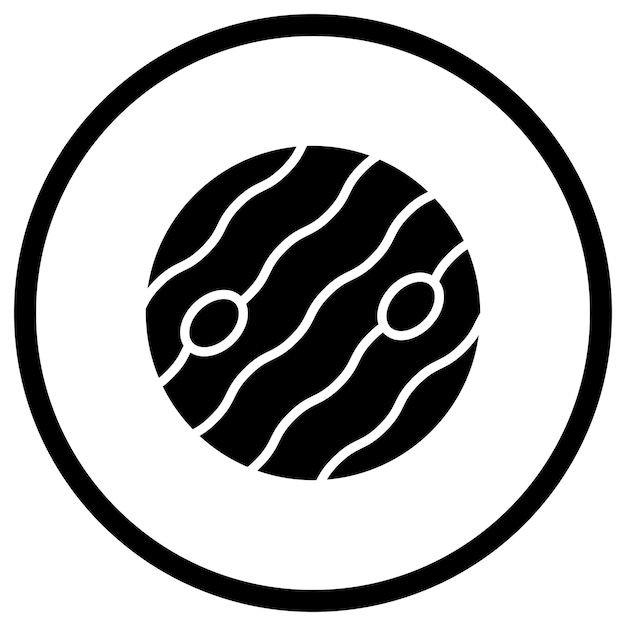 Ilustración del diseño del icono vectorial de Venus