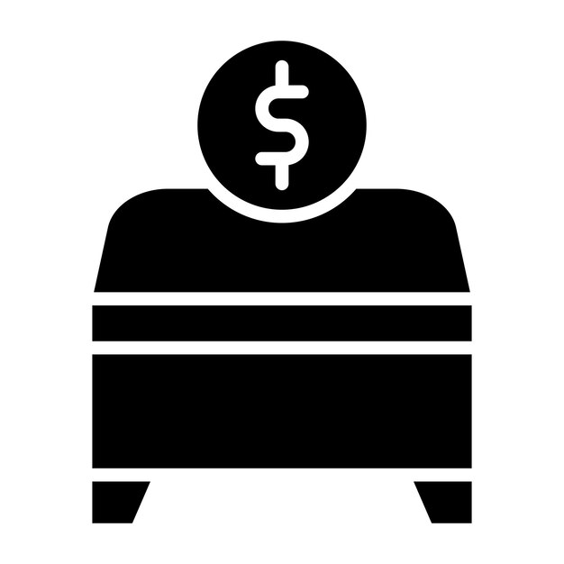 Ilustración del diseño del icono vectorial de Zakat