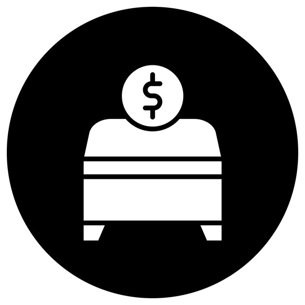 Ilustración del diseño del icono vectorial de Zakat